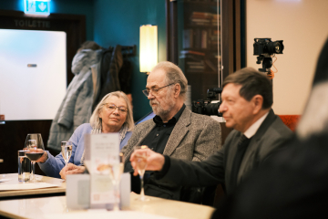 Ehepaar Rösch mit Richard Trappl