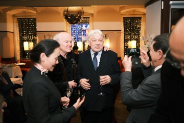 Helena Chang, Ludwig Hartinger, Wolfgang Kubin und Richard Trappl