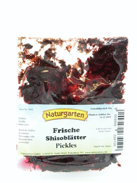 Shisoblätter Pickels 50g