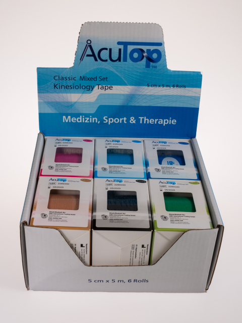 AcuTop Kinesiology Classic Tape Start Set, 6er Set