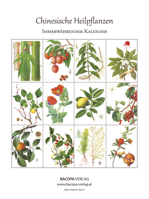 Immerwährender Kalender Chinesische Heilpflanzen
