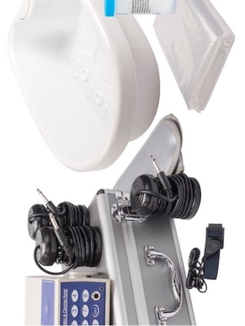 Detox Ion Cleanser Galvano Komplettset mit Spulen, Wanne, Salz und Schonern