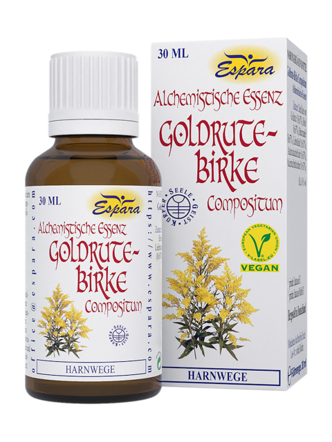 Goldrute-Birke Compositum, Alchemistische Essenz, 30ml Fläschchen