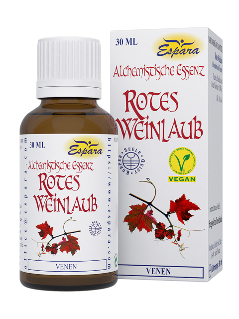 Rotes Weinlaub Alchemistische Essenz, 30ml Fläschchen