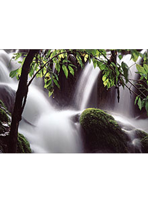 Kunstdruck Wasserfall, ca. 44 x 32 cm