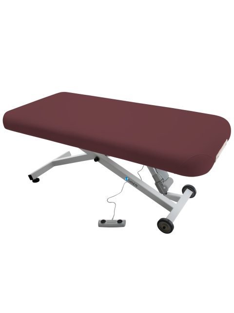 Elektrischer Massagetisch Ellora 81cm Burgundrot