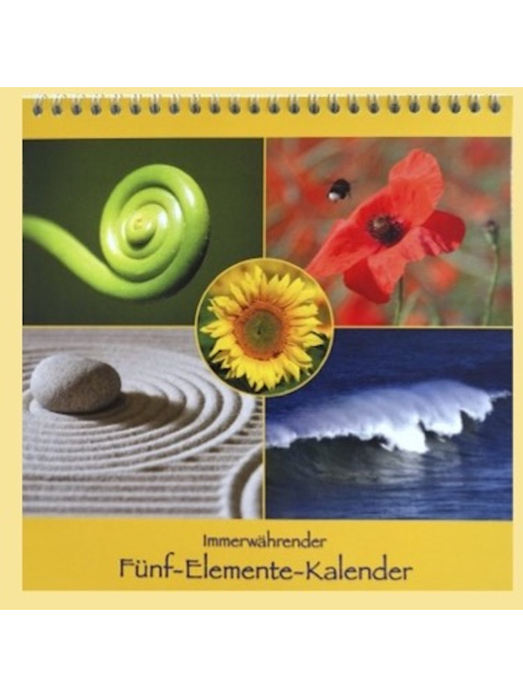 Immerwährender Fünf-Elemente-Kalender mit den Dojo-Zeiten