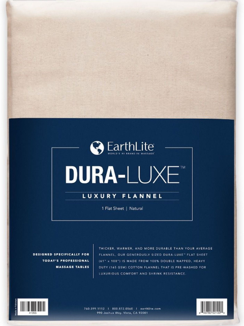 Samadhi Pro Leintuch Natur Flanell