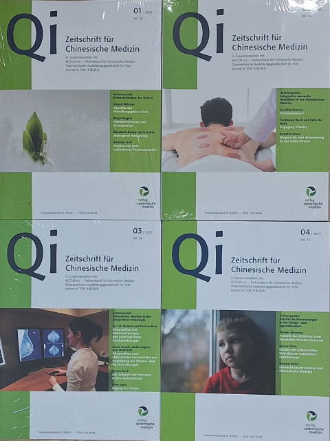 Qi Zeitschrift f. chin.Medizin Ausgabe 2023 / 1-4