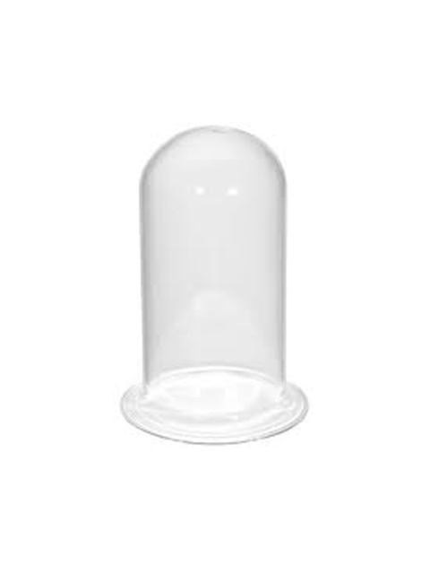 Massage-Schröpfglas hoch, ohne Olive ca. 9 x 3cm Dm