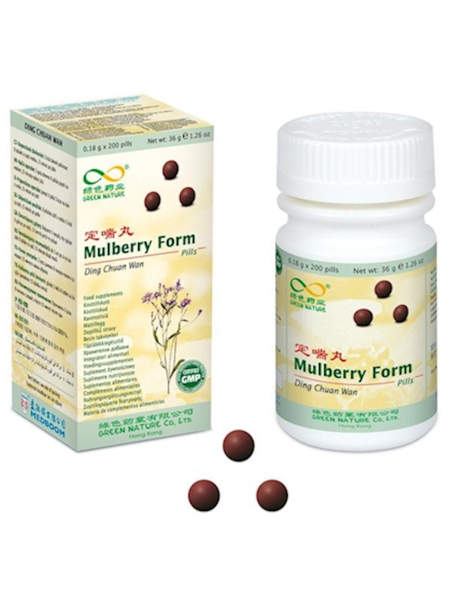 Mulberry Form. Ding Chuan Wan, 200 Pillen