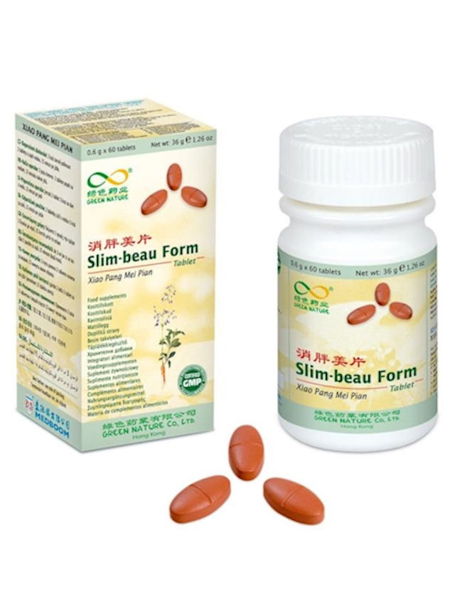 Slim Beau Form, Xiao Pang Mei Pian, 60 Tabletten