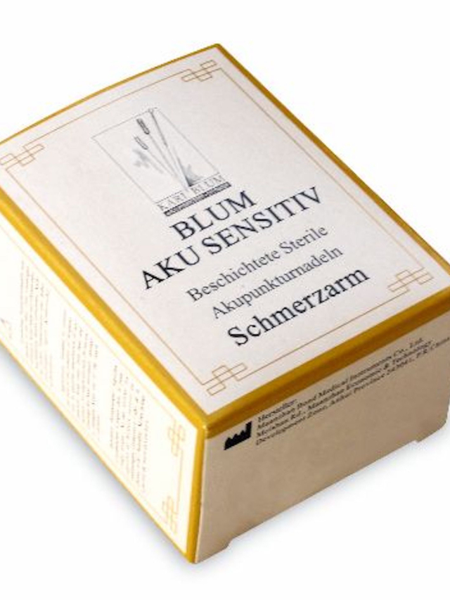 0,30 x 30mm gelb Blum Aku Sensitiv schmerzarm, 100 Stück Packung