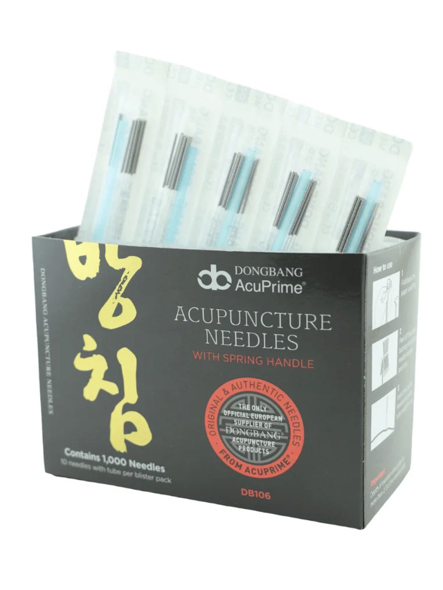 DB106 0,25 x 15 mm Dongbang Akupunkturnadeln, 1000 Stück Packung, ohne Führungsrohr. Soft Needle