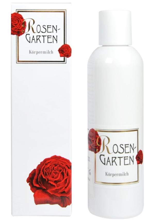 Rosengarten Körpermilch 200ml, vegan
