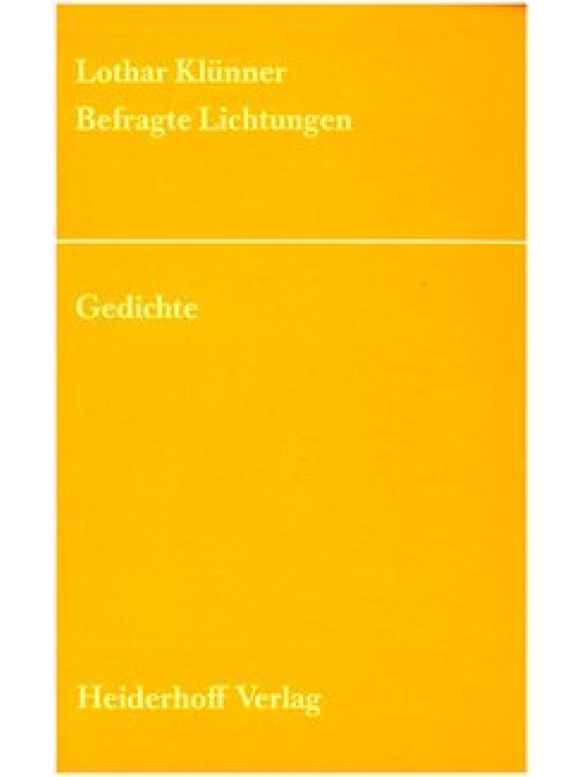 Befragte Lichtungen