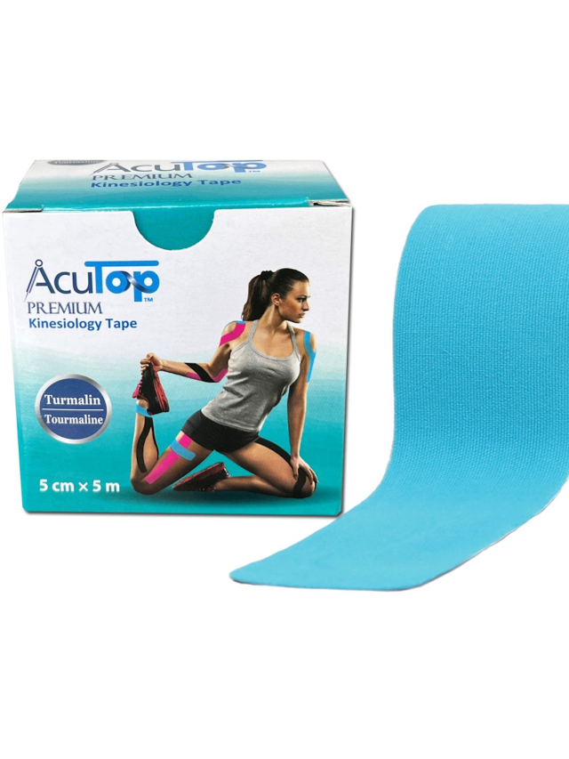 AcuTop Premium Turmalin Tape, blau 5 cm x 5 m