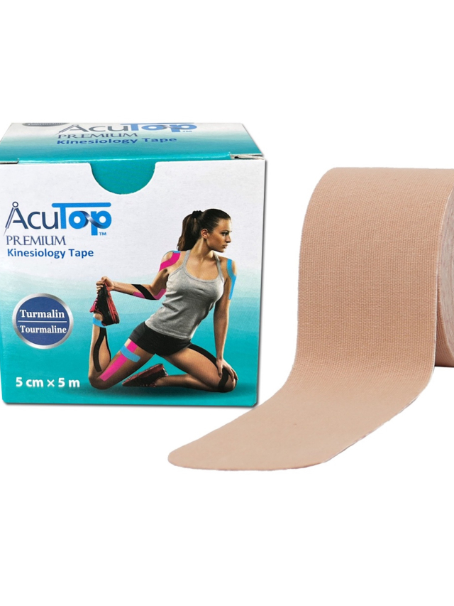 AcuTop Premium Turmalin Tape, beige 5 cm x 5 m