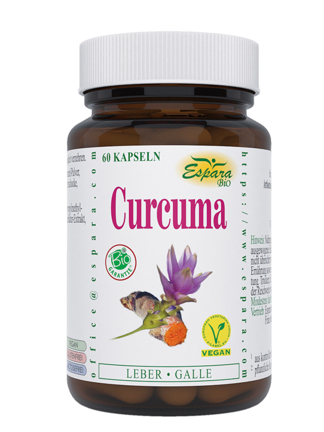 Curcuma BIO Kapseln,60 Stk.