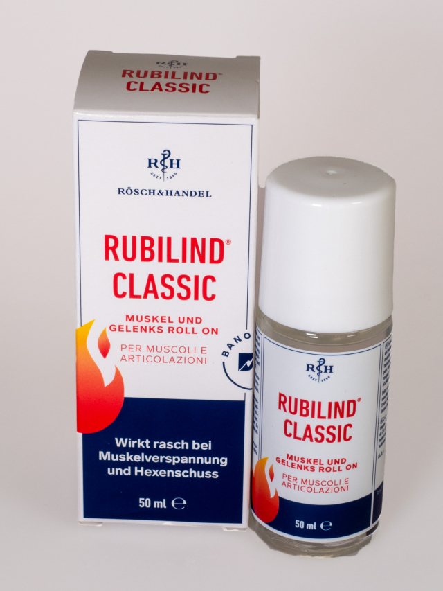 Rubilind Classic Muskel- Gelenks Roll On, weiß