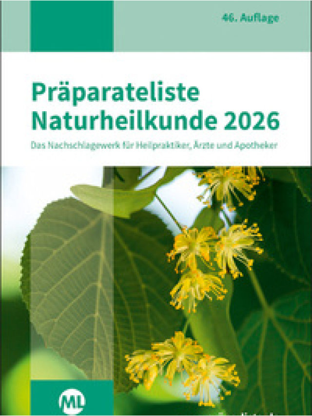 Präparateliste der Naturheilkunde 2026 - Die grüne Liste