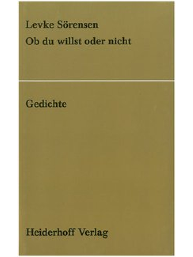 Ob Du willst oder nicht.