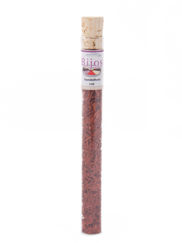 Bijos Räucherharze Sandelholz rot, ca. 35ml Röhrchen