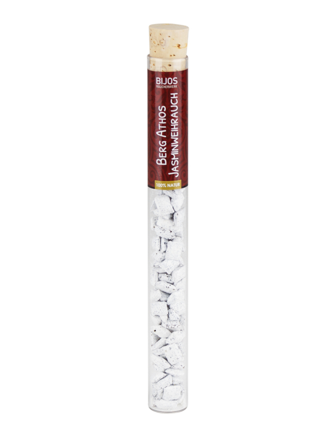 Bijos Räucherharze Berg Athos Jasminweihrauch, ca. 35ml Röhrchen