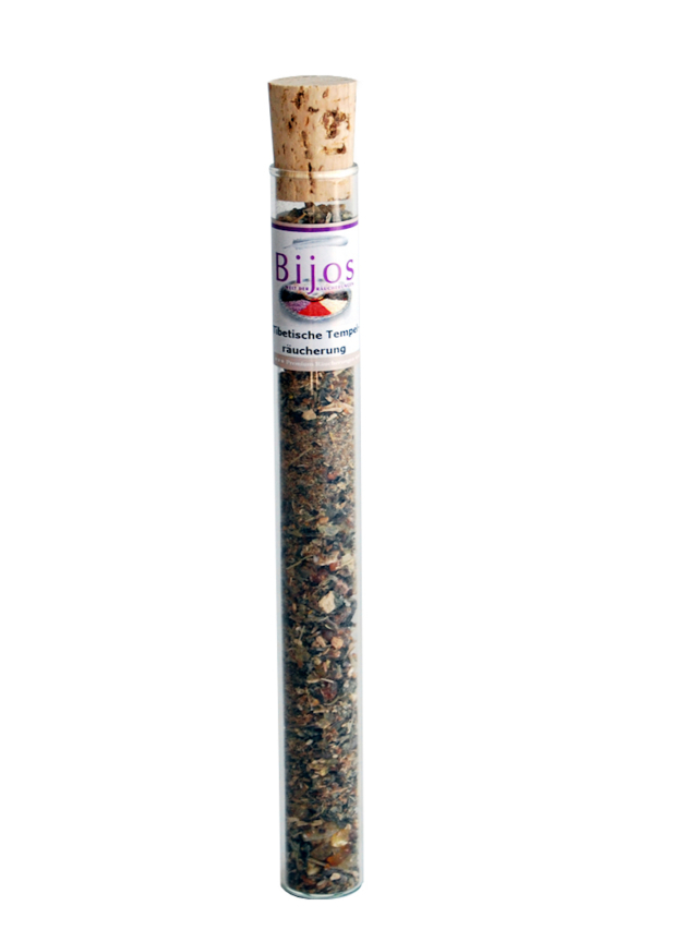 Bijos Räucherharze Tibetische Tempelräucherung, ca. 35ml Röhrchen