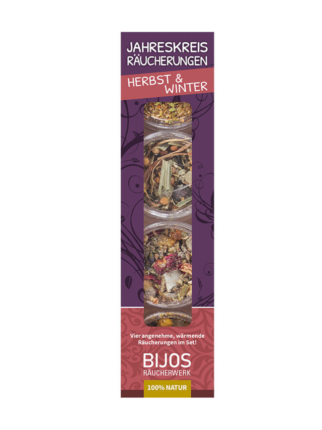 Räucherset Jahreskreis Räucherungen Herbst&Winter