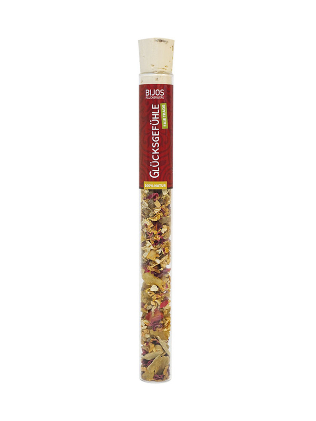 Bijos Räucherharze Glücksgefühle, ca. 35ml Röhrchen
