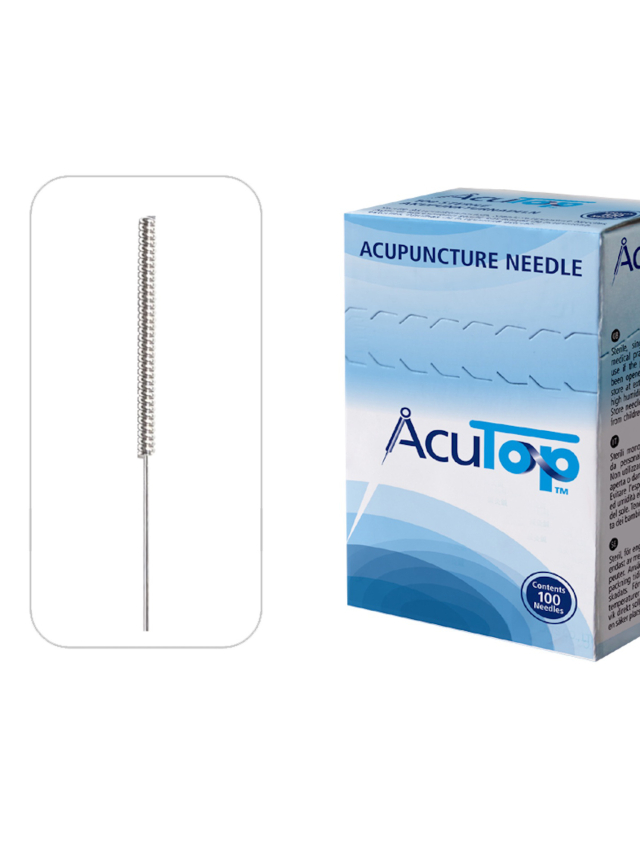 0,20 x 25mm AcuTop Nadel Typ KB, Korean Style, silikonisiert, 100 Stück