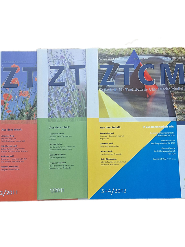 Qi Zeitschrift für Chinesiche Medizin, 1+2/2011, 3+4/2012
