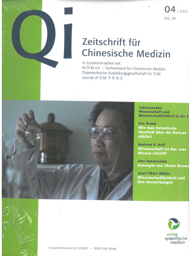 Qi Zeitschrift f. chin.Medizin Ausgabe 2019 / 4