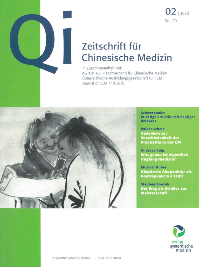 Qi Zeitschrift f. chin.Medizin Ausgabe 2020 / 2