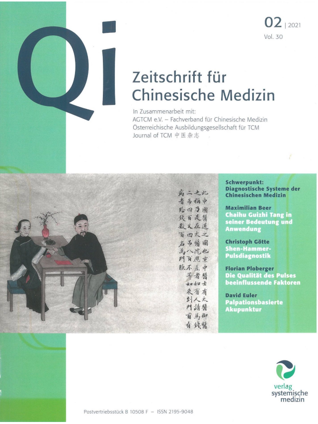 Qi Zeitschrift f. chin.Medizin Ausgabe 2021 / 2