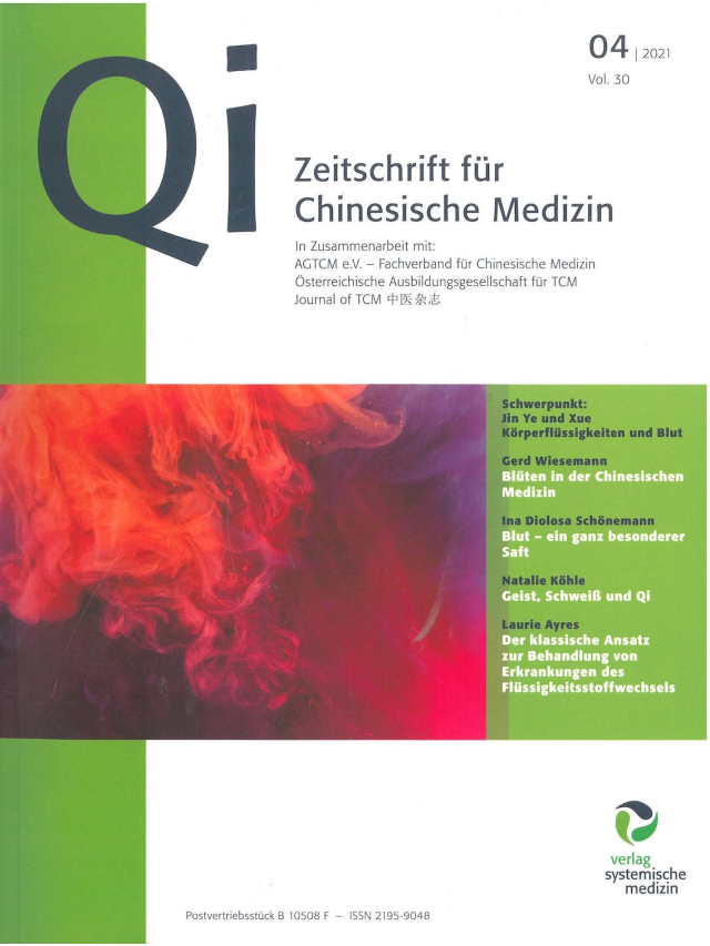 Qi Zeitschrift f. chin.Medizin Ausgabe 2021 / 4