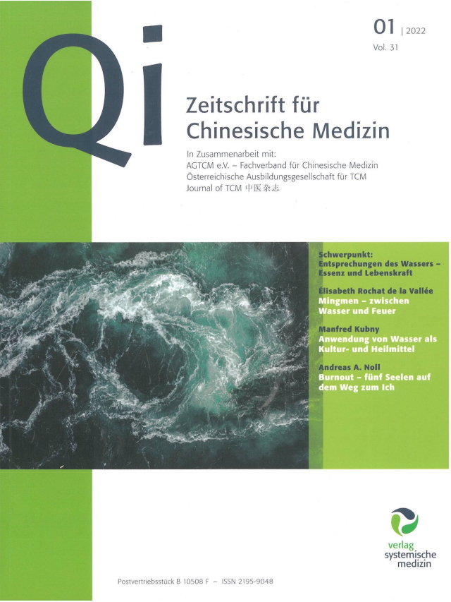 Qi Zeitschrift f. chin.Medizin Ausgabe 2022 / 1