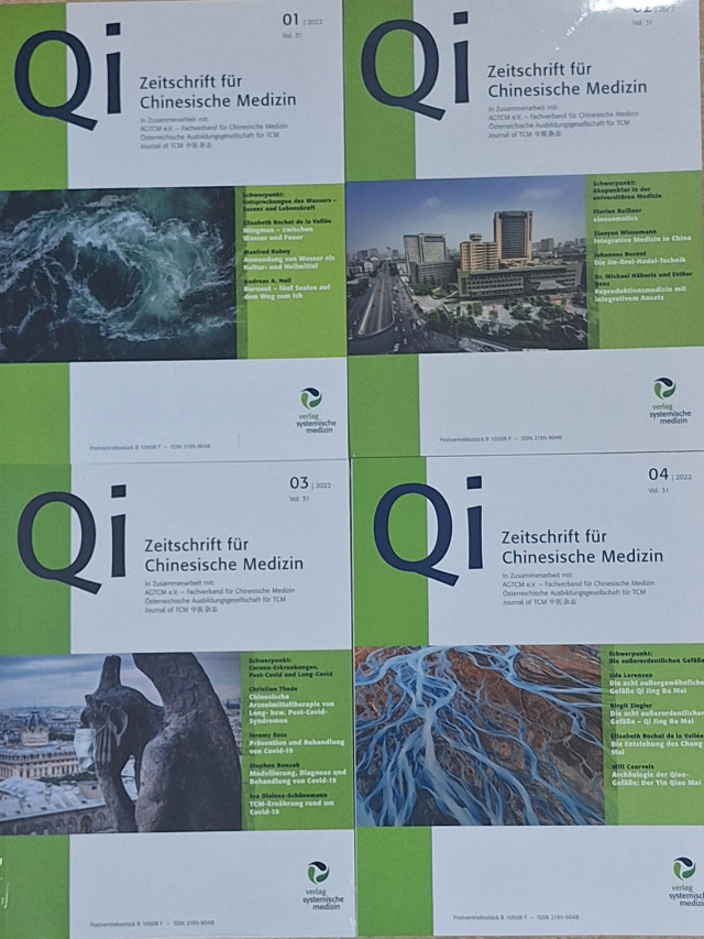 Qi Zeitschrift f. chin.Medizin Ausgabe 2022 / 1-4